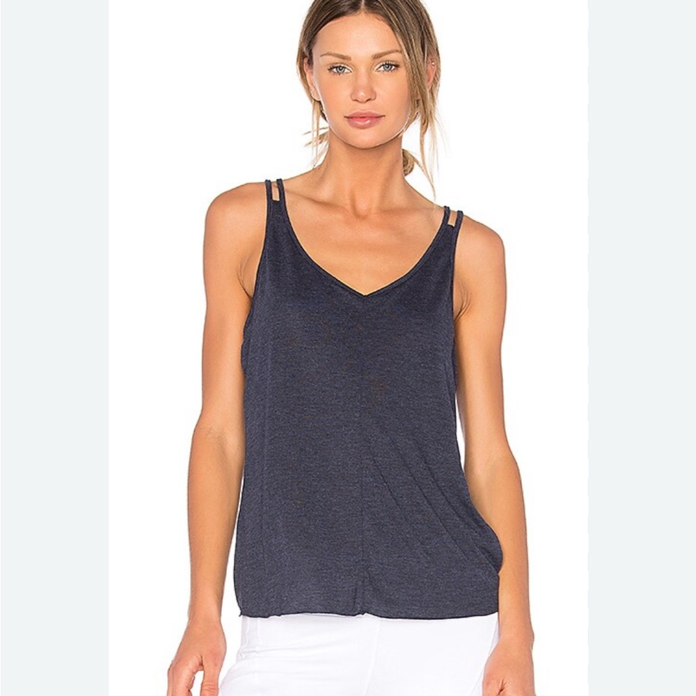 Alo Mold Tank in Rich Navy Heather